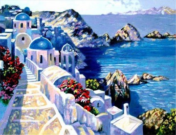 エーゲ海と地中海 Painting - 地中海 18